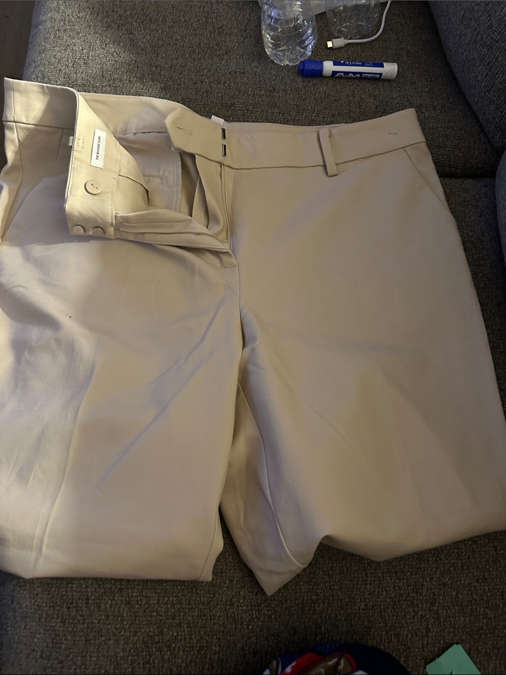 Classic Beige Dress Pants / capris
